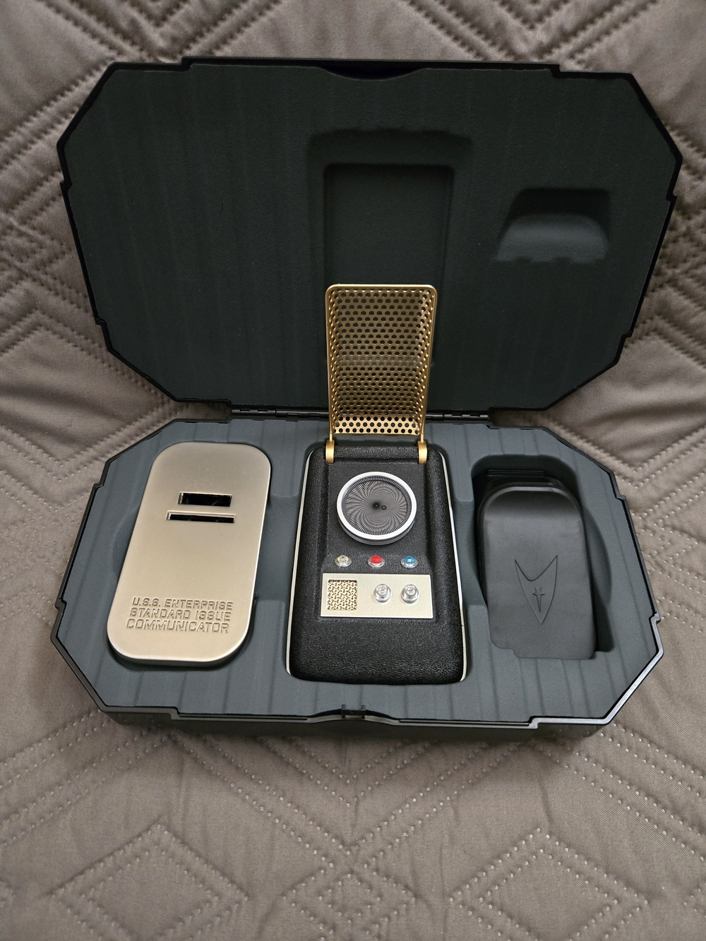 Wand Company Bluetooth Star Trek U.S.S. Enterprise Communicator Replica